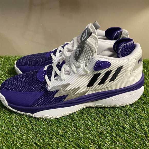 Adidas Dame 8 NCAA Weber State University Wildcats PE Basketball Shoes Mens 13.5 main image 8